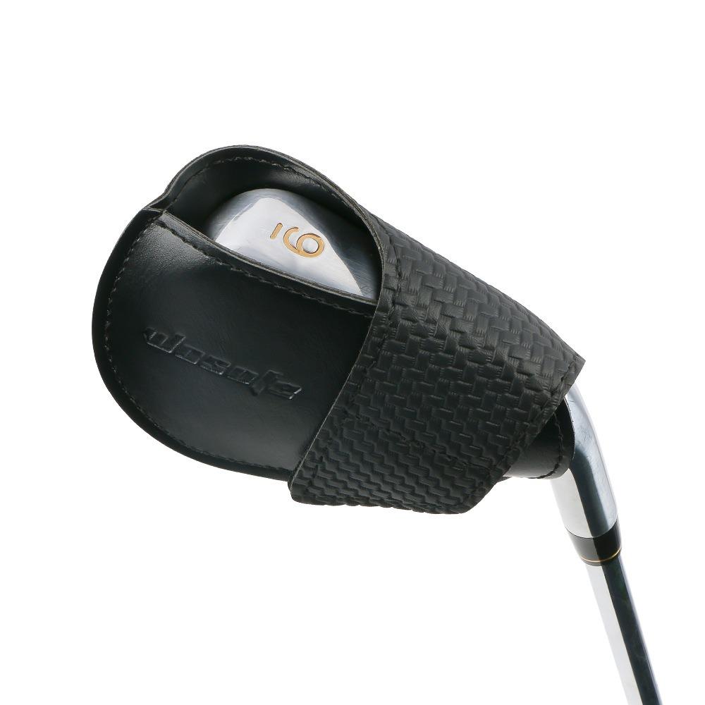 Waterproof Golf Iron Head Covers Colorful Golf Putter Headcover Golf Leather Club Cap  Golf Club