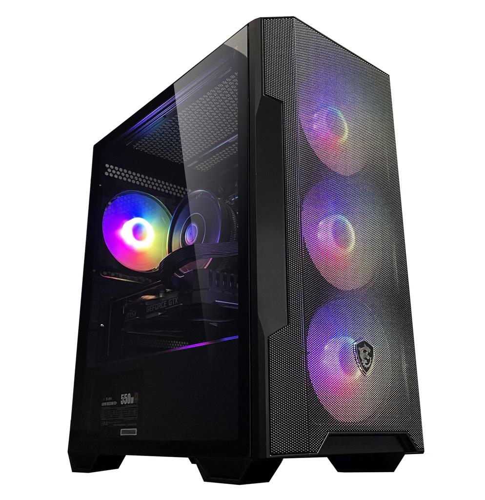 Игровой настольный компьютер NEWLEAGUE Специально выбранная модель Core i5 13400F RTX3050 16 ГБ NVMe SSD 512 ГБ 550 Вт Блок питания Windows 11 Office Middle