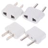 4Pcs Portable  Us To Eu Plug Travel Charger Adapter Converter Universal European Usa Eu To Us Plug