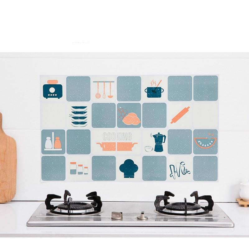 2 шт., кухонные пленки, наклейки на стену, водонепроницаемые и маслостойкие, высокотемпературные, наклейки на керамическую плитку