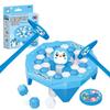 Interactive Penguin Ice Pounding Table Game - Knock Down the Ice Block Wall and Save the Penguins!