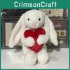 Jellycat Plush Rabbit Toy With Love Heart Design And Pp Cotton For Children Gift