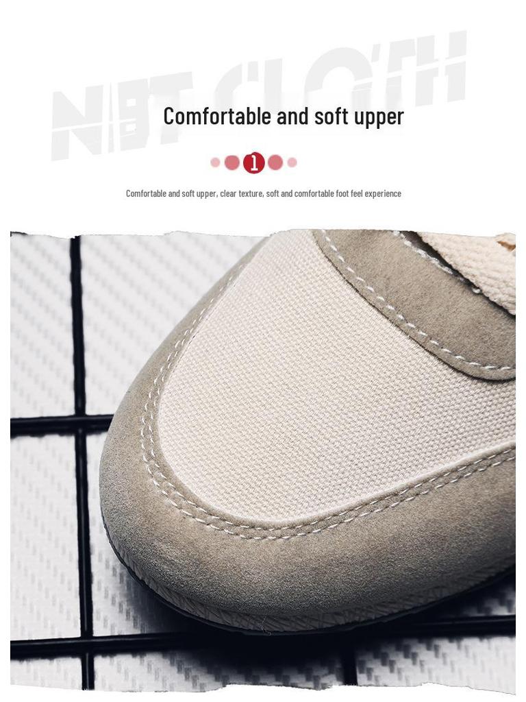 New Autumn Men's White Canvas Sneakers – Korean Style, Skateboard, Casual, Running, and Sports Shoes