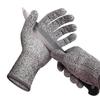 GLOVE FOR TOUCH SCREEN, Gray side-M--Cut-resistant Safety Gloves, 1 Pair, Knife-resistant, Stainless Steel Wire