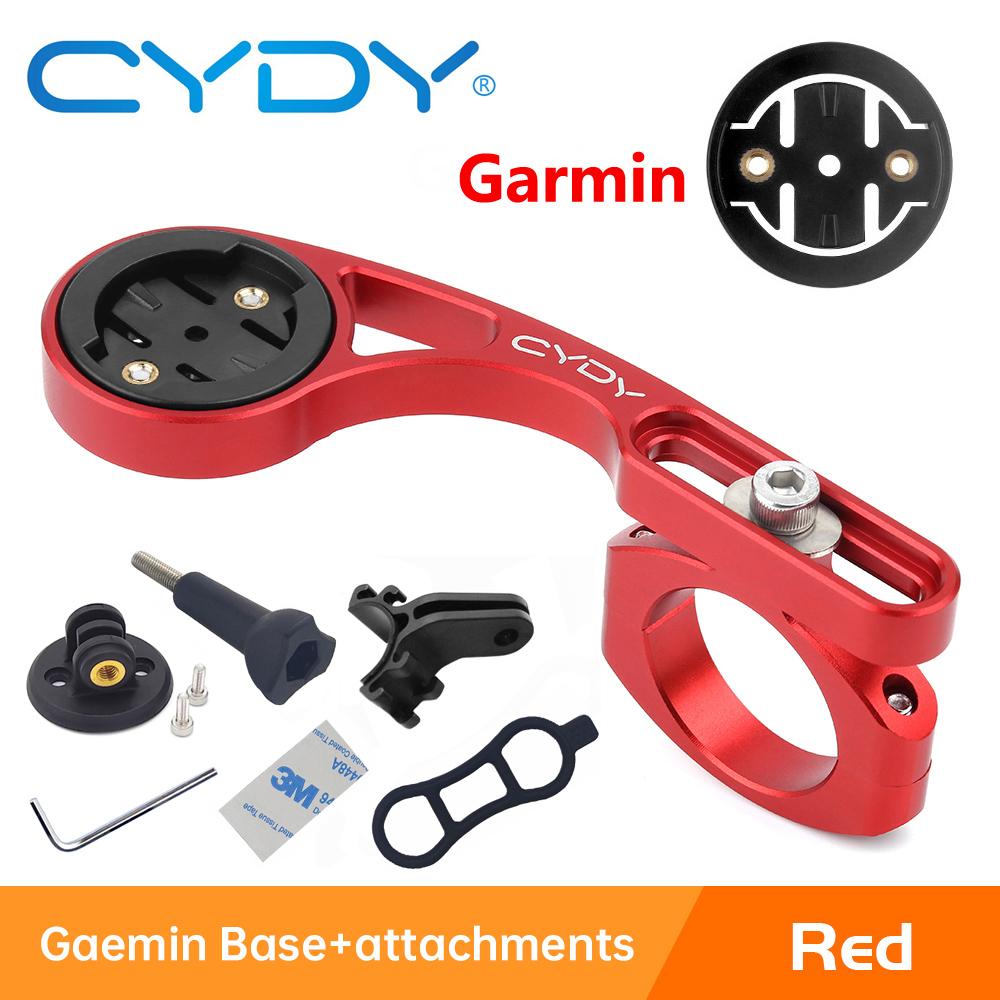 CYDY MTB Bike Computer Mount For Garmin Edge 130 520 820 Bicycle Holder Bryton Rider 420 Wahoo IGPSPORT XOSS G+ Aluminum Alloy 7