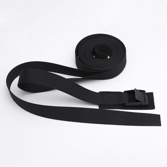 4/5M Quick Release Cam Buckle Cargo Strap Tie Down Nylon Strap 250KG Tensile Strength Lashing Strap Adjustable Car Roof Rack Strap for Kayak