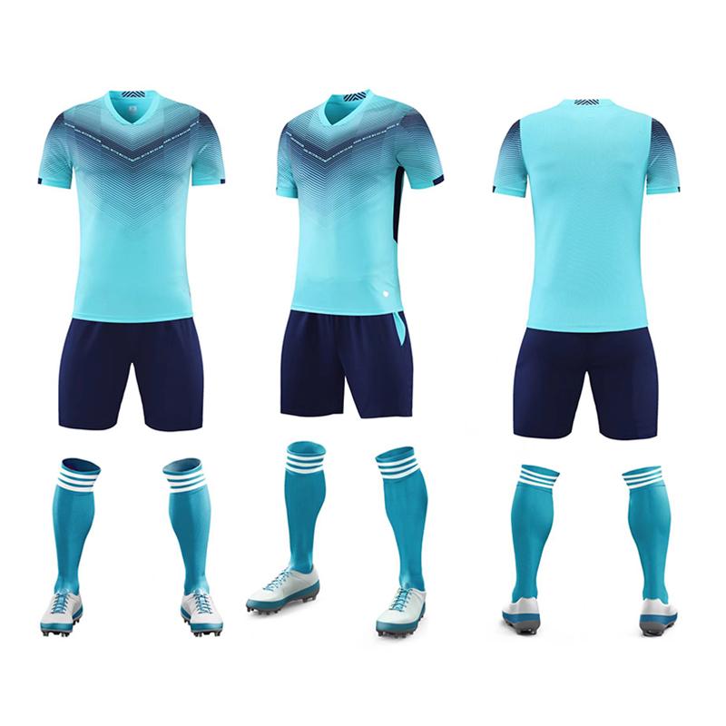 Прибытие DIY футбольный трикотаж комплект мужской футбольной формы футбольные майки комплект спортивный костюм