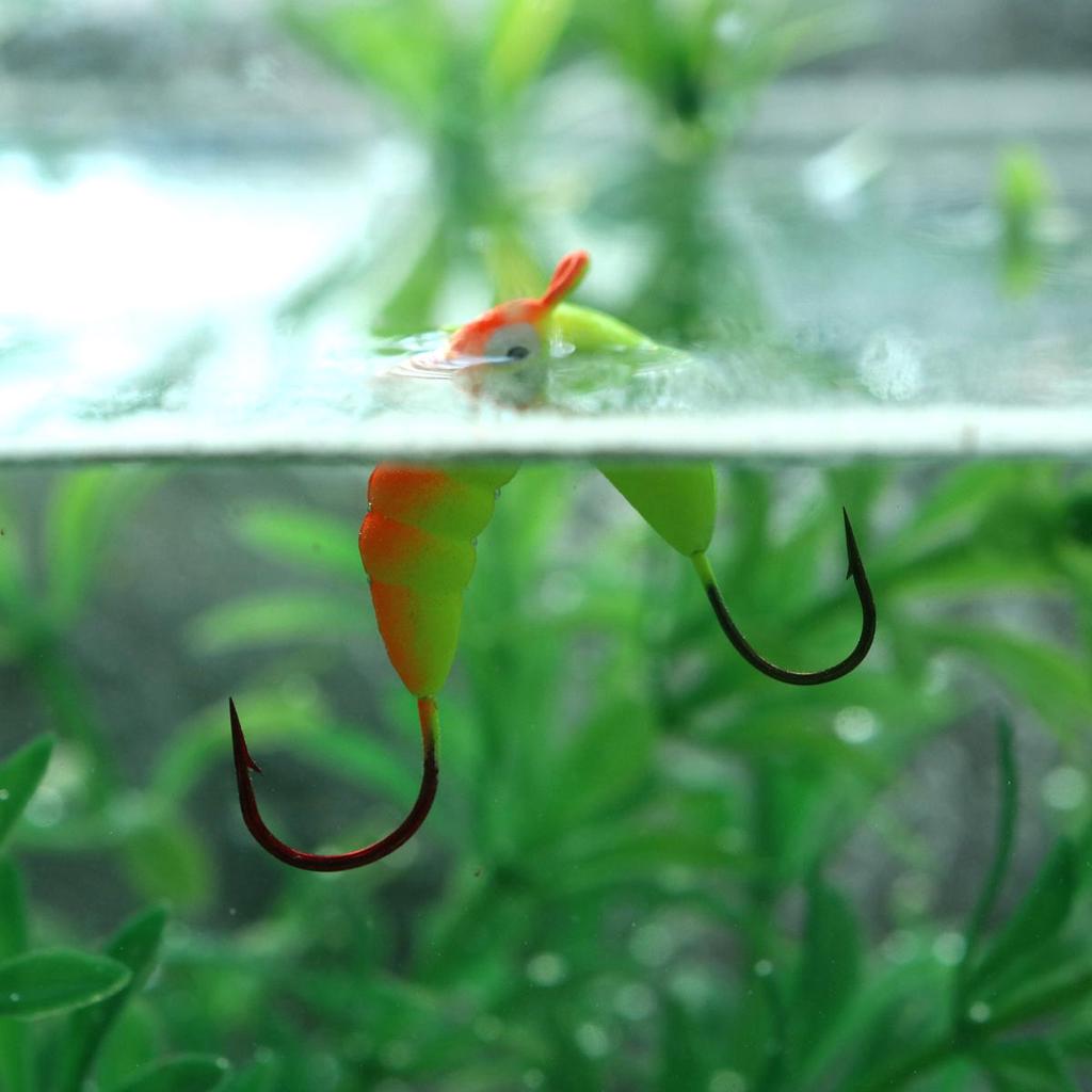 Bimoo 5 шт. плавающий крючок-поппер нахлыстовая приманка для ловли форели и окуня