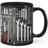 Multi Color Optional Tool Toolbox Ceramic Coffee Mug Coffee Cup Hardware Tool Set Cup Fun Gifts