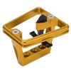 Folding Bike Front Carrier Adapter Aluminium Alloy Hollow Carved Mount Base for Poday Gold