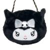 Sanrio Kuromi Face-Shaped Fur Bag Japan NEW Sanrio Characters