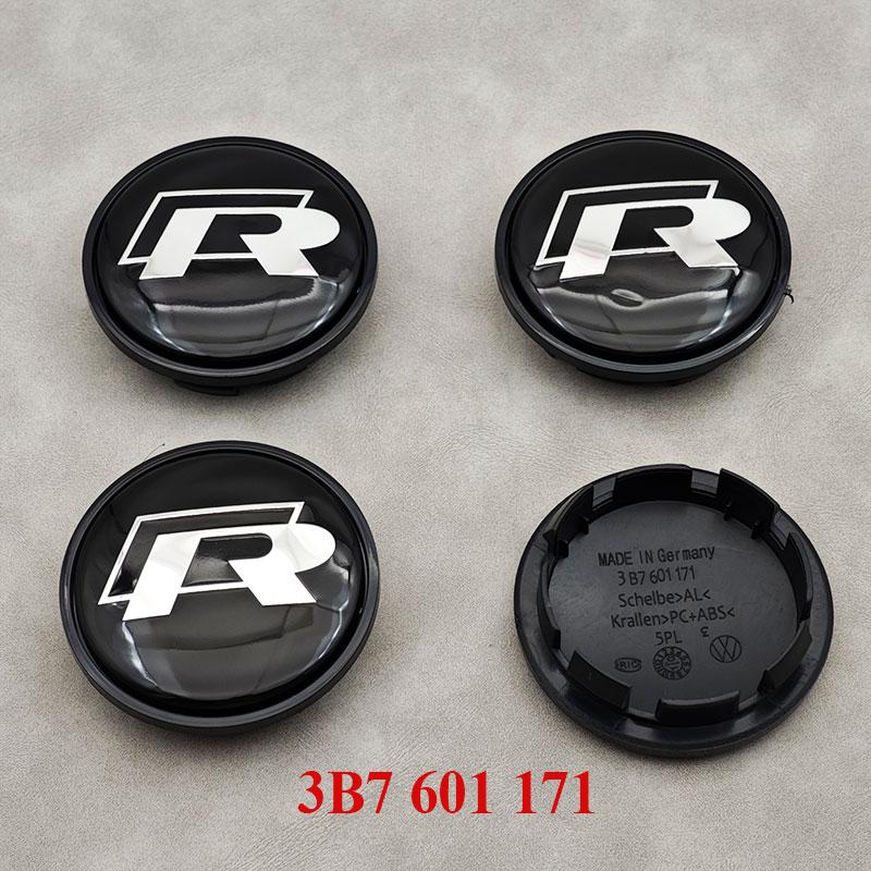 2026 Горячие Для VOLKSWAGEN VW 4 шт. 65 мм Красные Синие Центральные Колпачки Колес Автомобиля Для Volkswagen VW R GTI Golf 6 Passat CC Magotan Touran Tigu