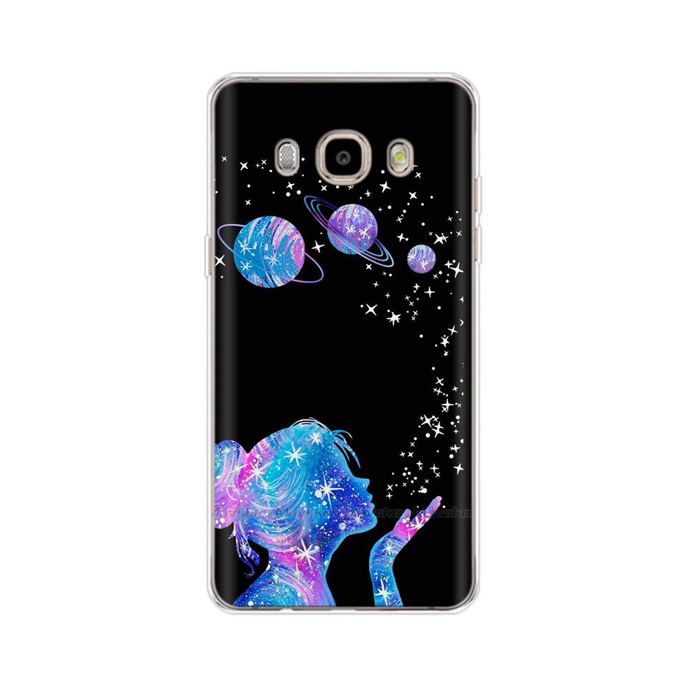Для Samsung Galaxy J5 2016 Чехол J510 J510F/ds J510FN Крышка Модный Ромашка Мягкие Защитные Чехлы Для Samsung J5 2016 Fundas Coque