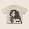 Unisex shirt Cotton Oversize Large Size SZA Graphic T Shirt Cotton Portrait Print Streetwear Y2K Womens Unisex S-4XL