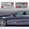 2 шт. Наклейки для украшения кузова автомобиля, Персонализированные спортивные наклейки на двери для Trd GR C-hr Prado Rav4 Yaris Hilux Prius Avensis Corolla