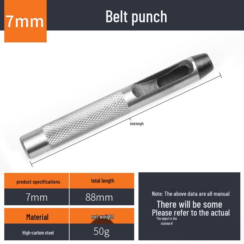 Прямой удар: Компактный ручной инструмент для пробивания отверстий из кожи и липы для ремней и ремешков для часов