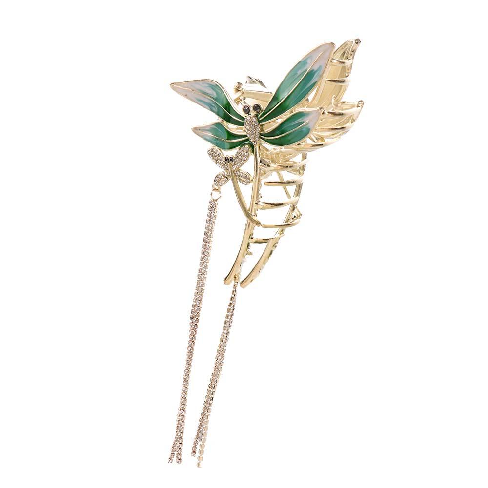 Hair Claw Korean Style Hair Clip Dragonfly Hair Claw Hair Accessories Women Crab Clip