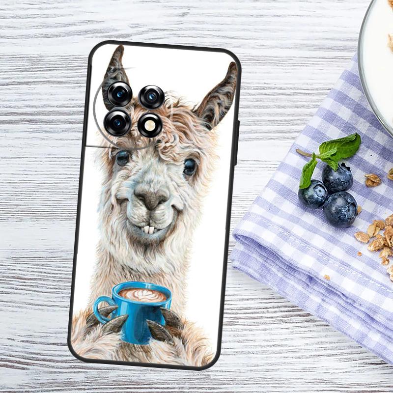 Lama Llama Alpaca Case For OnePlus Nord 5 CE 2 3 4 Lite N20 N30 OnePlus 15 R 13T 13R 12R 10T 10R 11 12 13 Cover