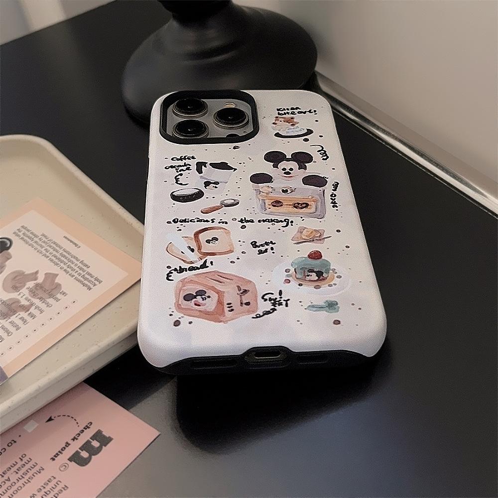 Чехол для телефона с мультяшным изображением кофе на 12/11/13/14/15