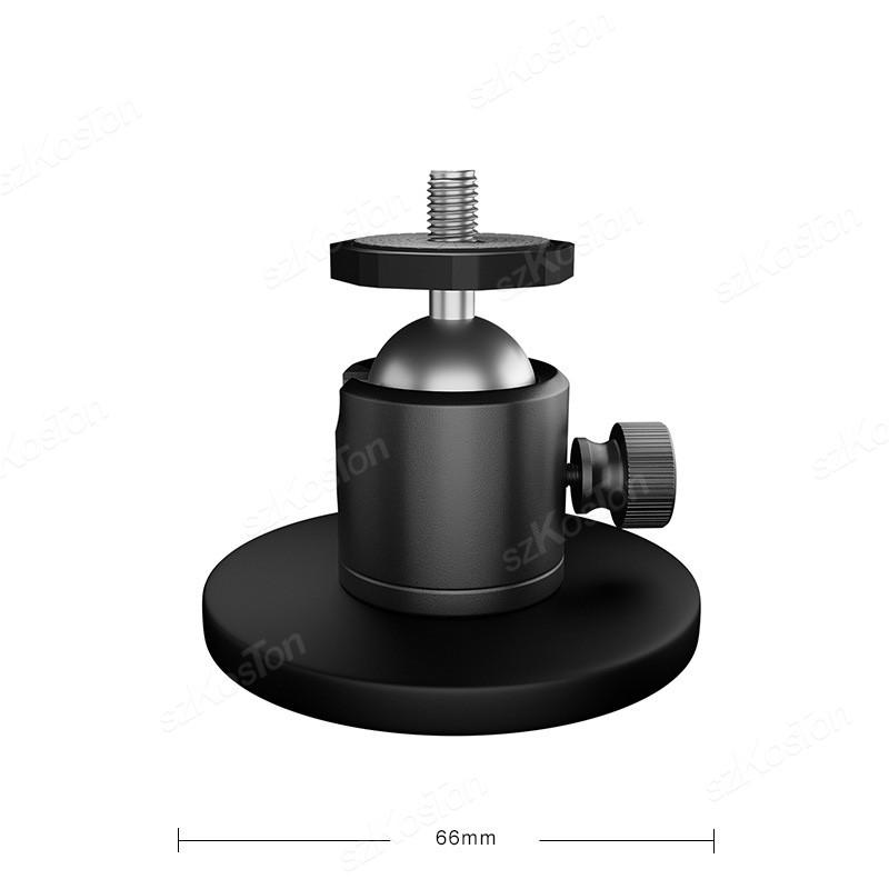 Metal Strong Magnetic Car Suction Cup Mount Camera Holder for GoPro 13 12 11 10 9 Insta360 X4 X3 GO 3S DJI OSMO Action 5 Camera