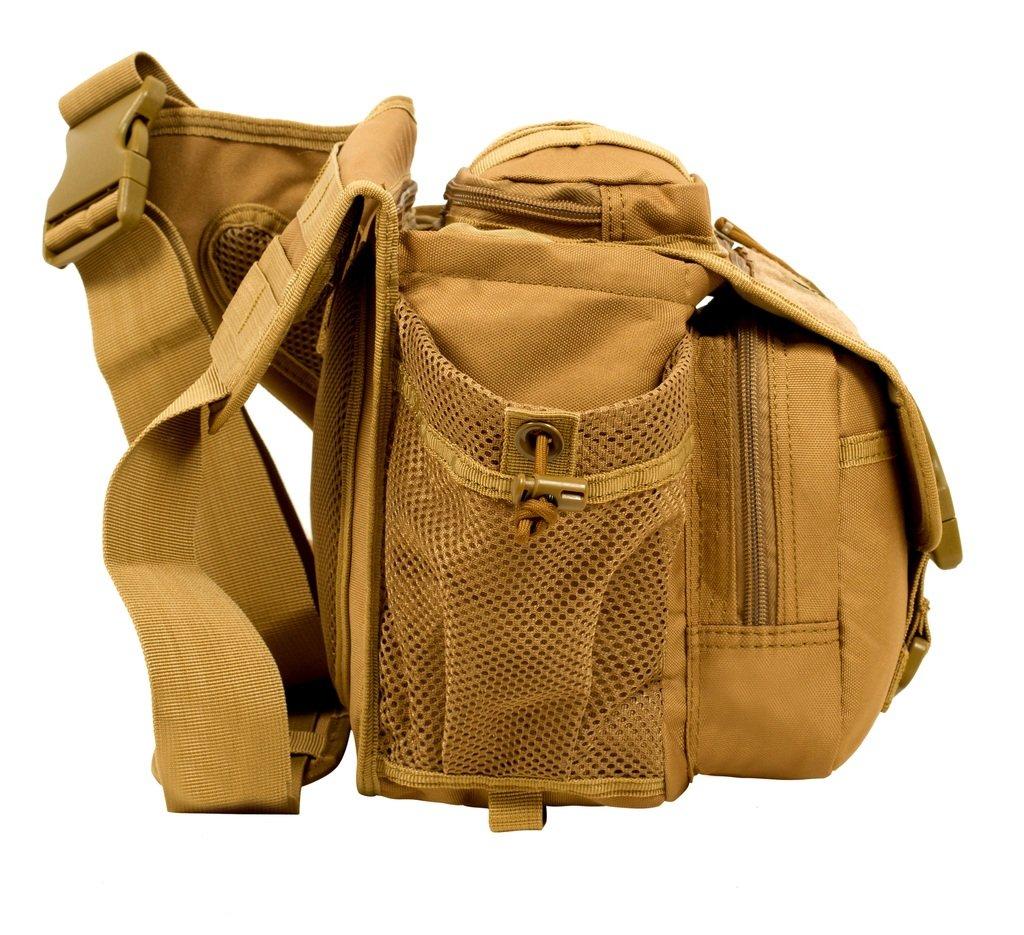 Сумка Cybertron Front Shoulder MOLLE для камеры, хаки, сумка, тактическая, совместимая, многофункциональная, военного класса, водонепроницаемая, сумка,