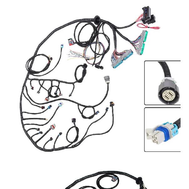 LS3 4L60E DBW 03-07 LS Vortec Автономная проводка 4.8 5.3 6.0 MULTEC/Delphi Разъемы топливных форсунок Для двигателя LS3 США