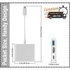 USB 3.0 Type C Адаптер USB-C на HDMI для Apple Новый Macbook Совместим с HDMI