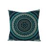 Богемный стиль мандала Полиэстеровая наволочка Квадратная наволочка для диванной подушки Дом