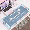 Extra Large Cartoon PS Hotkeys CAD Mouse Pad - Non-Slip Desk Mat for Keyboard & Laptop
