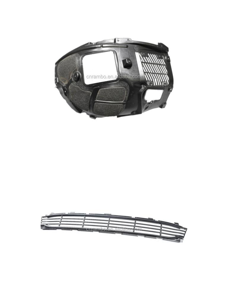 Решетка переднего бампера для Mercedes-Benz S-Class W220, модели 2000-2006 гг. (2208851123, 2208850223).