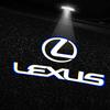 FDL4 Car HD Projector Door Light Welcome Lamps Accessories For Lexus F SPORT ES RX NX LS UX LM LX GX LC RZ IS CT GS RC HS SC TX LBX I