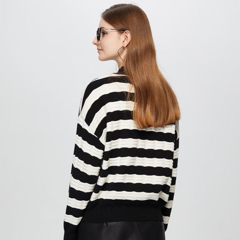 Women's Striped Pullover Sweater