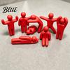 Customizable Desktop Decorations 8 Pcs Meccha Chameleon Figurines 3D Printed Articulated Action Handmade Coloring Projects Figures DIY Blank