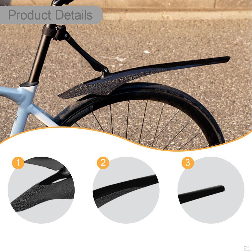 Bike Mudguard Rear Seat Tube Mount Lightweight Outdoor Sports Cycling Accessories Protect Waterproof