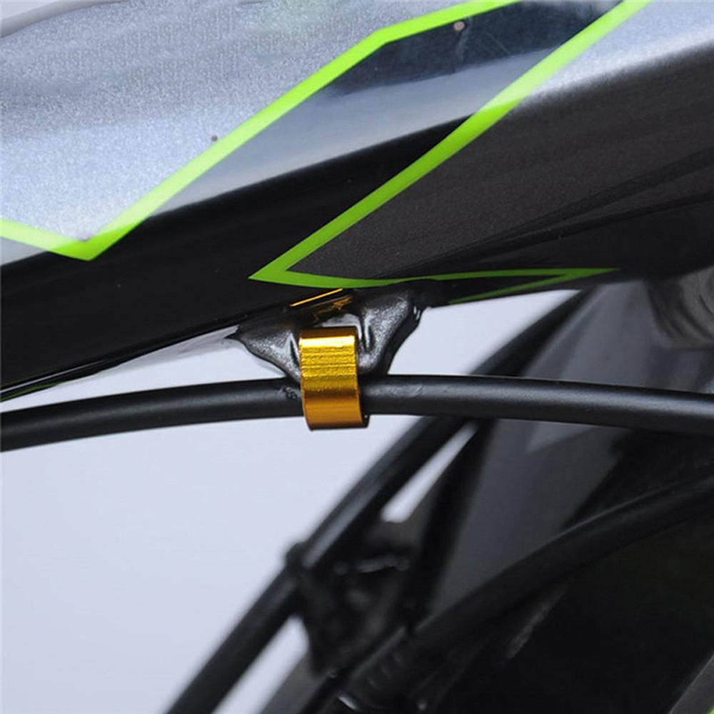 Aluminum Zinc Zinc Alloy For Brake Cable Bicycle C Clips Fixed Tubing Clips C Shape Buckle Fixed Clamp Clips