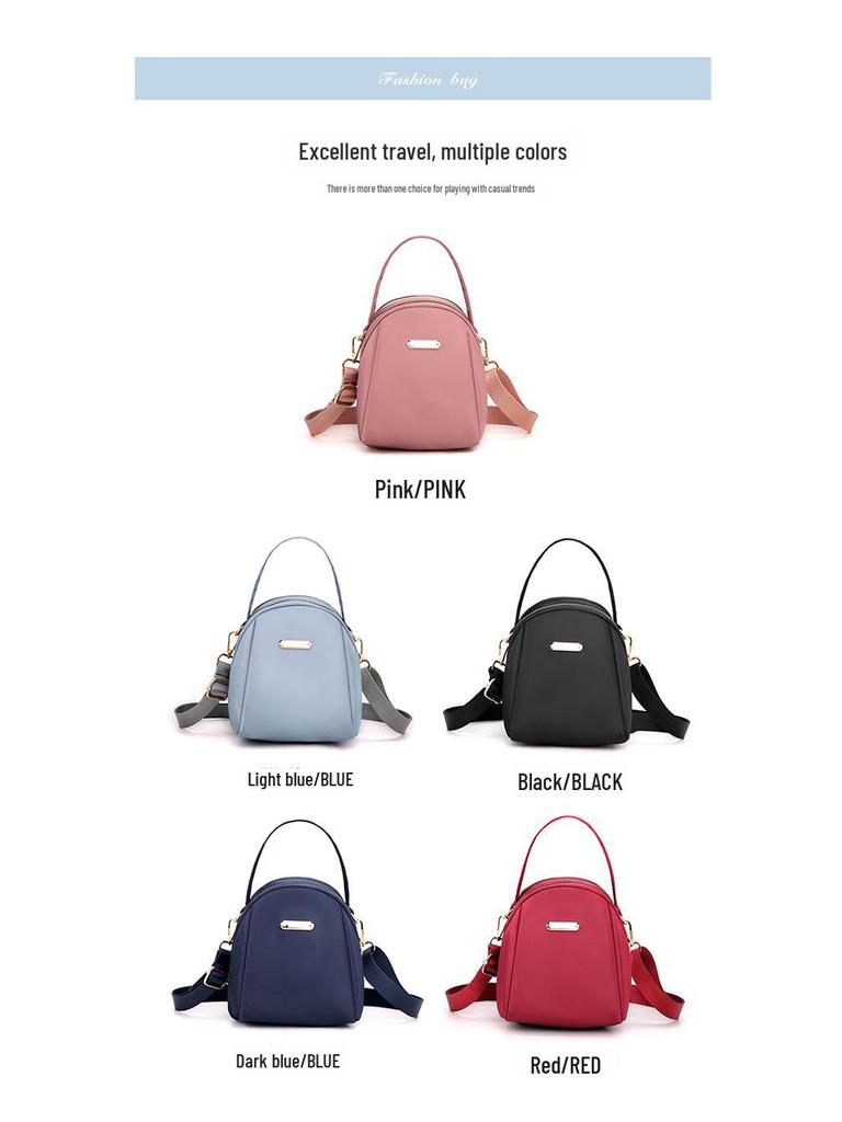 2023 Trendy Canvas Shoulder Messenger Bag for Women, Summer Fashion, Simple & Versatile Oxford Cloth Small Bag