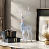 Deer Sculpture Decorative Items: Suitable for Home Decoration-Fashionable Design,Perfect for Christmas and Halloween Decorations