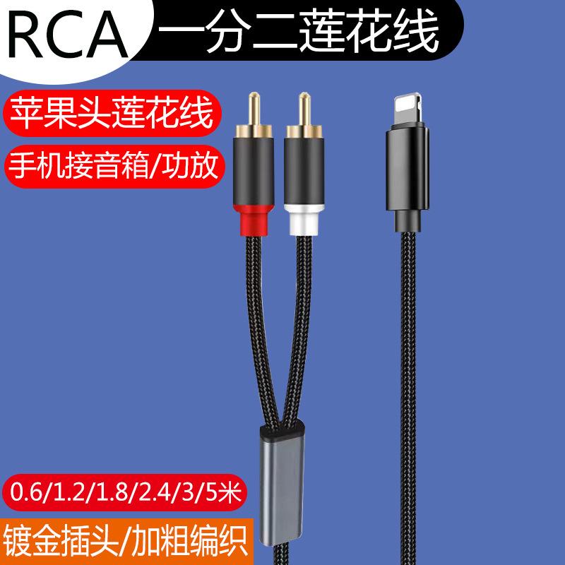 Аудиокабель Apple Dual Lotus: Подключает телефоны Apple к усилителям