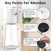Automatic Induction Soap Dispenser Touchless Hand Sanitizer Machine Electric Smart Sense Shampoo Dispenser for Kitchen Bathroom