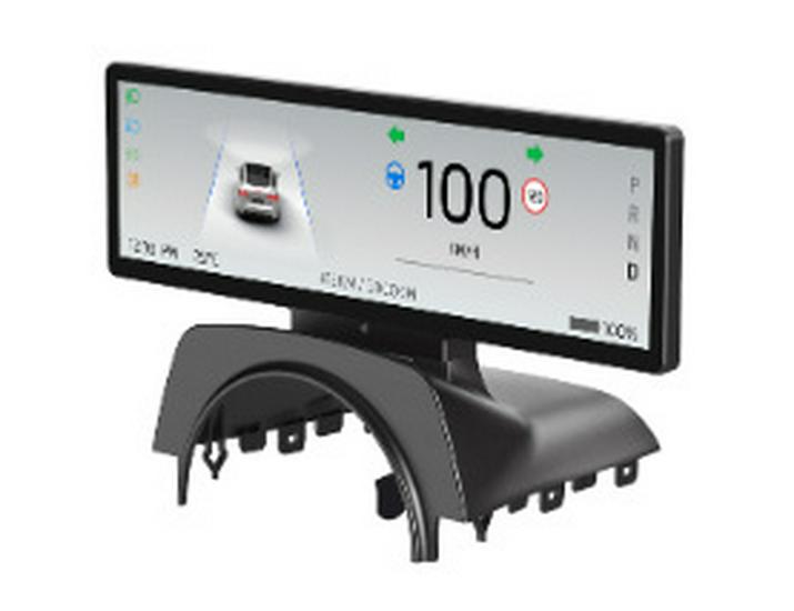 Tesla Model 3 LCD Instrument Display with CarPlay and Smart OTA Connectivity