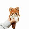 Cute Raccoon Plush Toy Diy Soothing Towel Pendant Bean Bag Material Kit  Gift