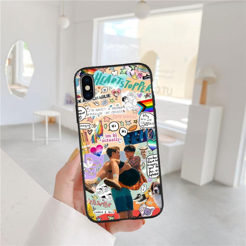 Чехол Heartstopper Новый Высококачественный для iPhone SE X XS XR 16E 11 17 Pro Max 8 7 6 6s Plus
