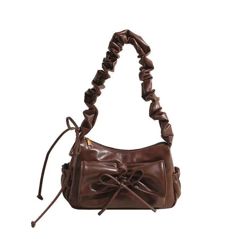 Niche Плиссированная сумка подмышкой Модная сумка Cloud Сумка через плечо Senior Sense All-in-one Handbag