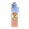 750ml Cartoon Letter Printed Lovely A-Z Water Cup Portable Children Plastic Cartoon Outdoor Sport Large Capacity Water Bottle