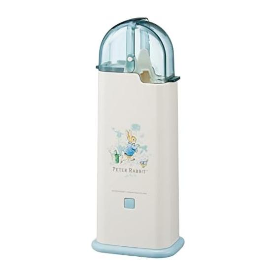 Skater Chopstick Holder, Hooded, Rotating Lid, Dustproof, Divider, for Adult/Children's Chopsticks up to 23cm, Easy to Clean, Hygienic, Removable