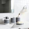 Bathroom set ceramic mouthwash cup toothbrush holder creative daily decoration bathroom hotel set daily bath products  dispenser