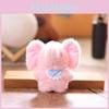 Plush Soft Cute Scarf Elephant Keychain Stuffed Animal Gift For Teens Girls Kids