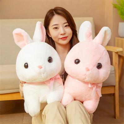 Милые плюшевые игрушки кролик кролик мягкие игрушки куклы для младенцев и детей мальчиков и девочек милые рождественские подарки на день рождения декор для дома