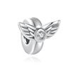 New 925 Silver Heart Spacer Beads for DIY Bracelet Fashion Jewelry Women Accessories Openwork Charm