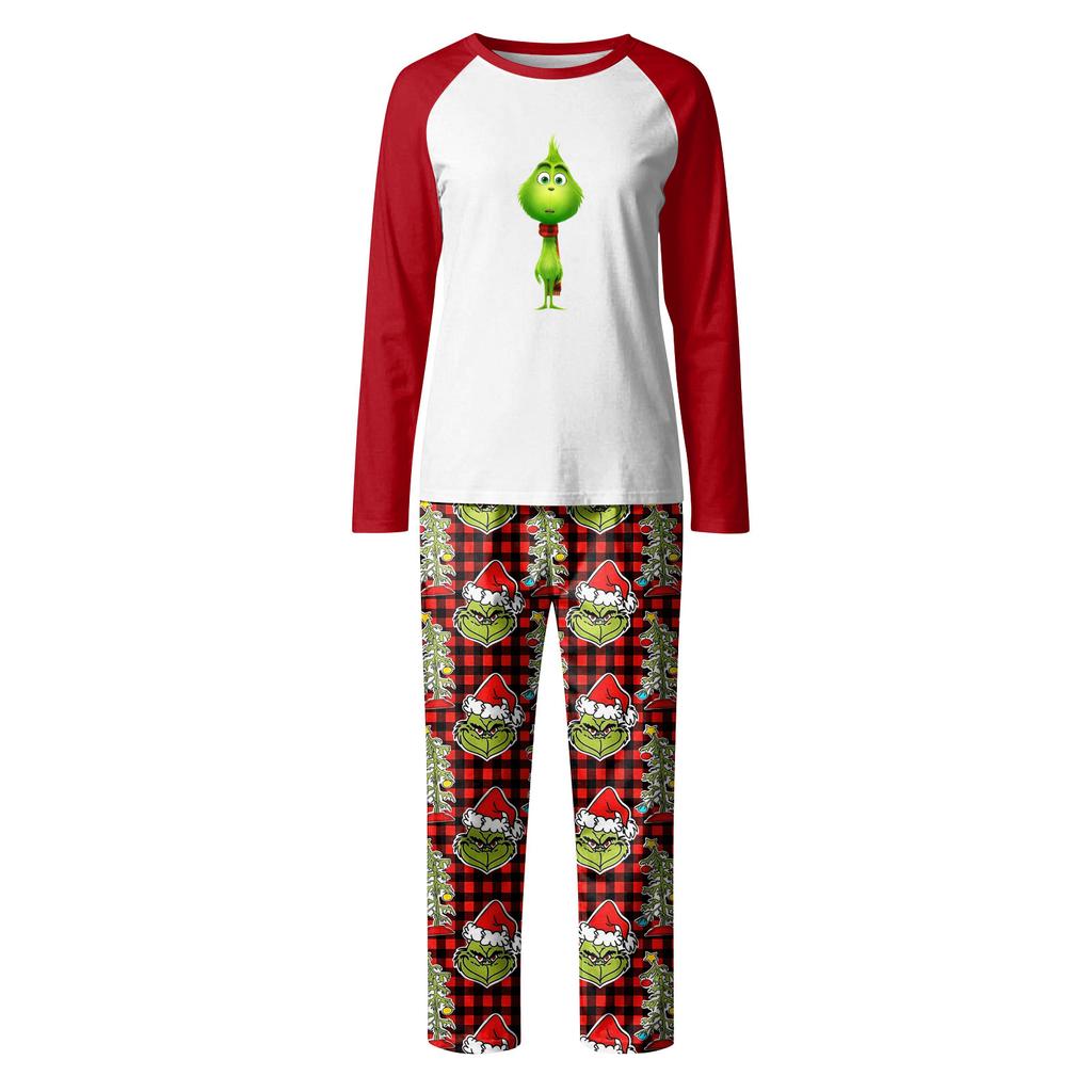 Christmas Day  Prints Family Matching Long Sleeve Tops+Pants Set Family Matching Sets